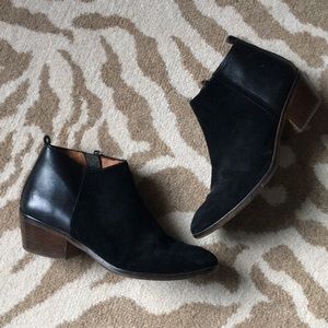 Madewell Black Booties - Size 7.5